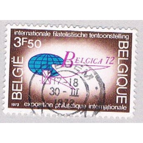 Belgium 821 Used Belgica emblem 1972 (BP3742)