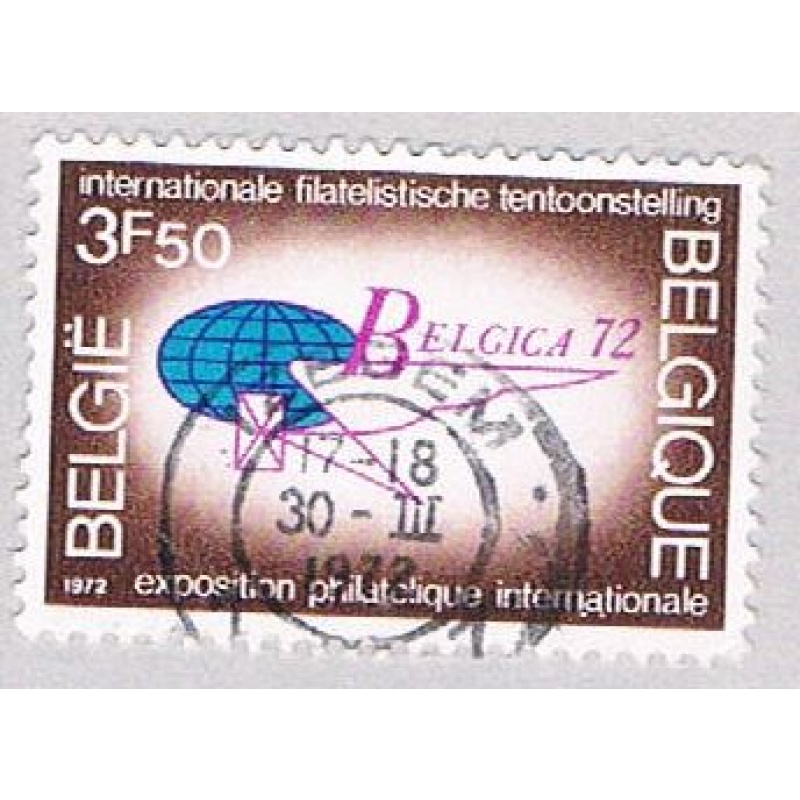 Belgium 821 Used Belgica emblem 1972 (BP3742)