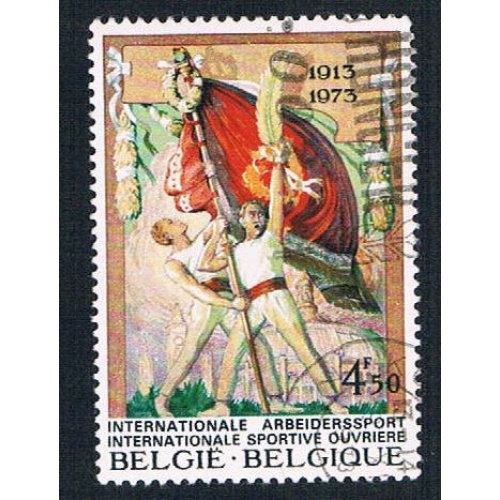 Belgium 843 Used Workers Sports 1973 (BP3734)