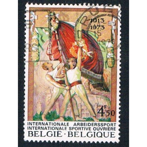 Belgium 843 Used Workers Sports 1973 (BP3735)