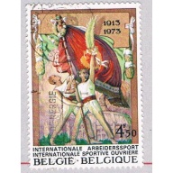 Belgium 843 Used Workers Sports Exibit (BP14711)