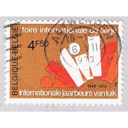 Belgium 844 Used Fair emblem 1973 (BP3749)