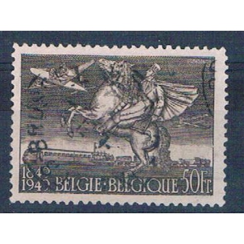 Belgium C12 Used Evolution of Postal Transportation CV 20.00 (B0271)