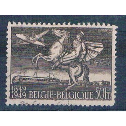 Belgium C12 Used Evolution of Postal Transportation CV 20.00 (B0272)