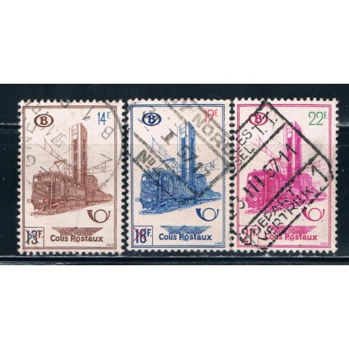 Belgium Q365-67 Used set Electric Train CV .95 (B0283)