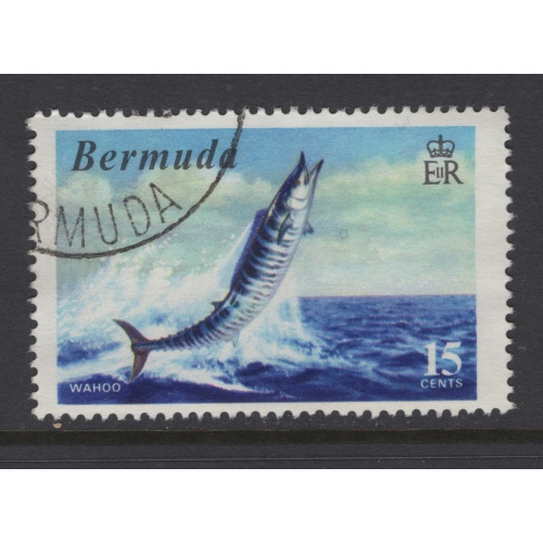 Bermuda 293 U 1972 15c Fishing