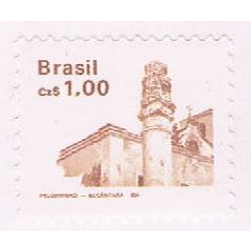 Brazil 2064 Unused Architeture 1986 (B0425)