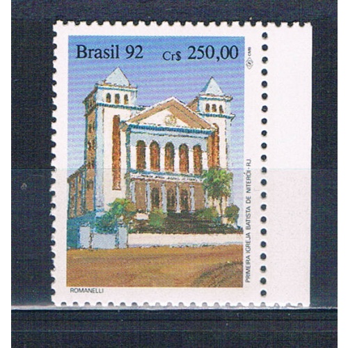 Brazil 2348 Unused First Baptist Church 1992 CV 1.00 (MV0329)+