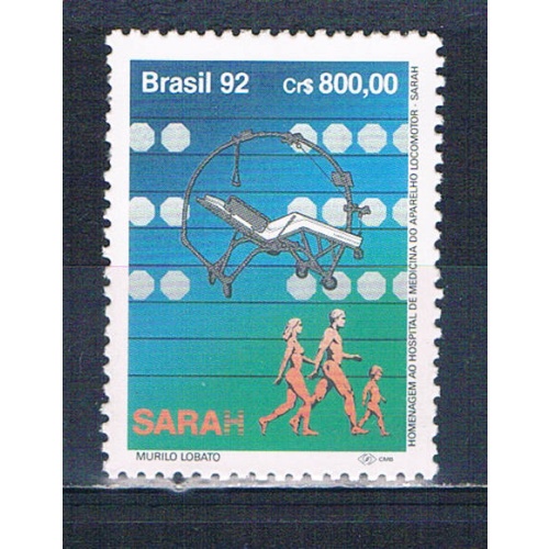 Brazil 2390 Unused Hospital 1992 (HV0262)+