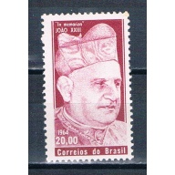 Brazil 980 Unused Pope John XXIII 1964 (B0488)+