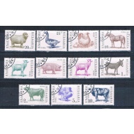 Bulgaria 3581-91 Used set Farm Animals 1991 CV 6.00 (HV0111)+