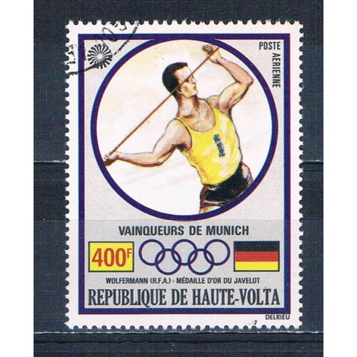 Burkina Faso C123 Used Javalin 1972 CV 2.00 (HV0204)