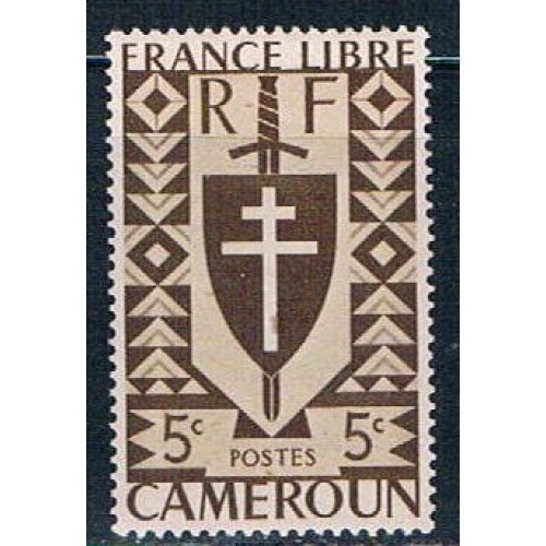 Cameroun 282 MLH Lorrarne Cross 1941 (C0186)+
