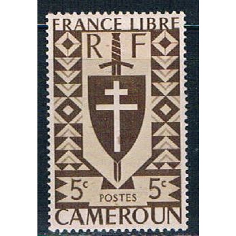 Cameroun 282 MLH Lorrarne Cross 1941 (C0186)+