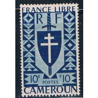 Cameroun 283 MLH Lorrarne Cross 1941 (C0187)+