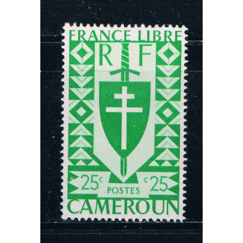 Cameroun 284 MLH Lorrarne Cross 1941 (C0192)+