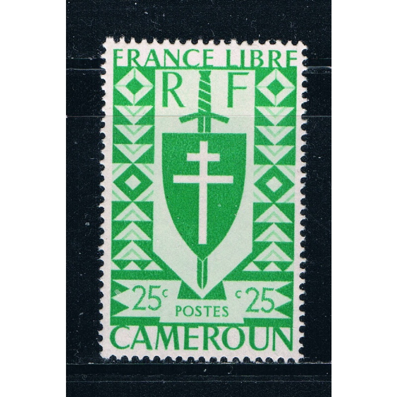 Cameroun 284 MLH Lorrarne Cross 1941 (C0192)+