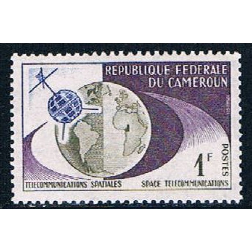 Cameroun 380 Unused Telstar and Globe 1963 (C0242)+