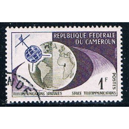 Cameroun 380 Used Telstar and Globe 1963 (C0241)+