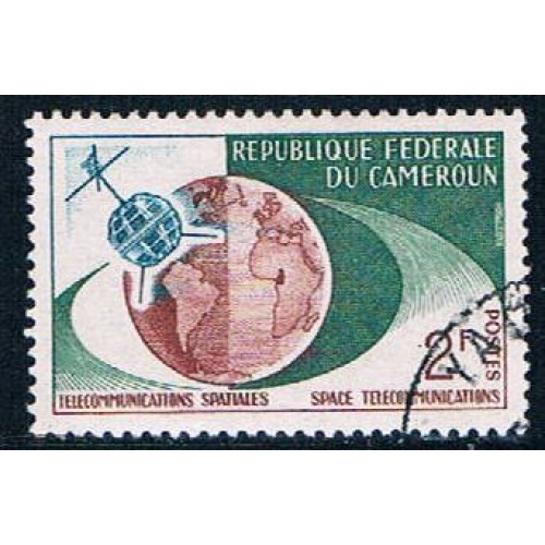 Cameroun 381 Used Telstar and Globe 1963 (C0243)+