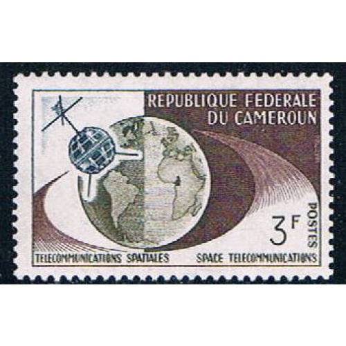 Cameroun 382 Unused Telstar and Globe 1963 (C0246)+