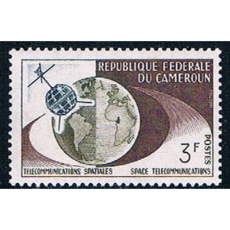 Cameroun 382 Unused Telstar and Globe 1963 (C0246)+