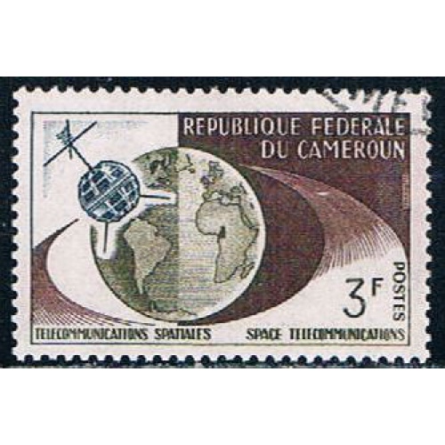 Cameroun 382 Used Telstar and Globe 1963 (C0245)+