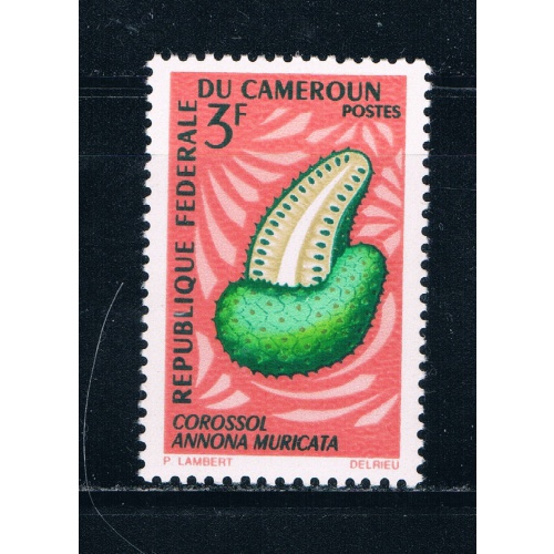 Cameroun 462 Unused Custard Apple 1967 (C0218)+