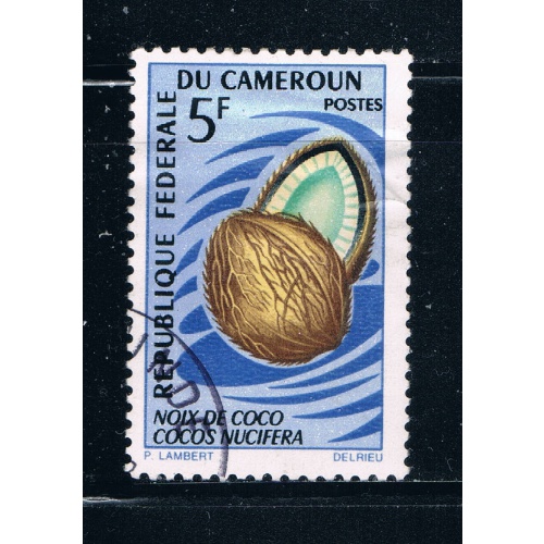 Cameroun 464 Used Coconut 1967 (C0221)+