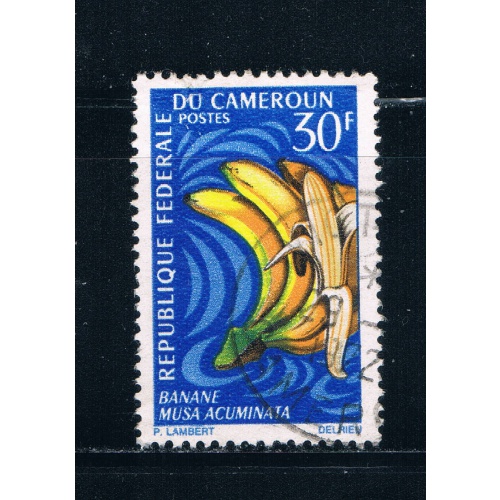 Cameroun 468 Used Banannas 1967 (C0224)+