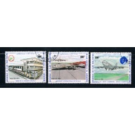 Cameroun 686-88 Used set Airport 1981 CV 3.25 (C0201)