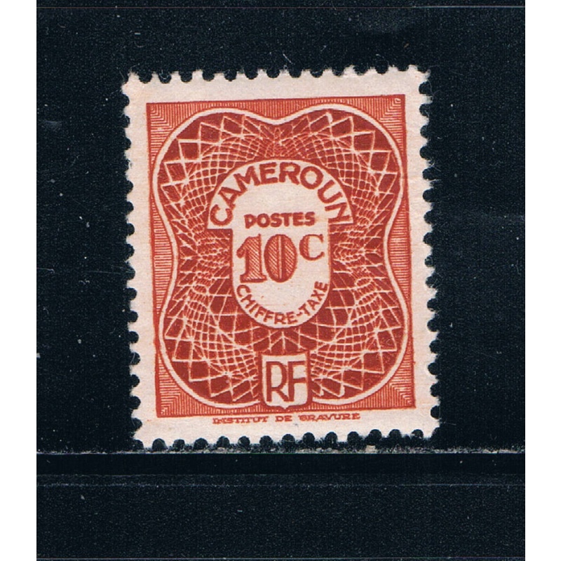 Cameroun J24 Unused Postage Due Numeral 1947 (C0227)+