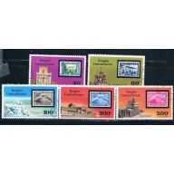 Central African Rep 295-6;C184-6 Used set Stamps on Stamps CV 2.55 (C0120)