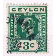 Ceylon 227 Used King Edward VII 1921 (C0284)