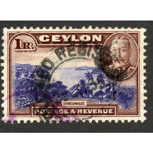 Ceylon 274 U 1935 1r