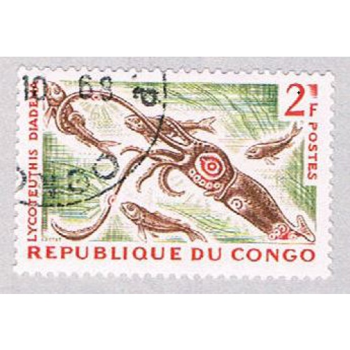 Congo DR 119 Used Squid  (BP38525)