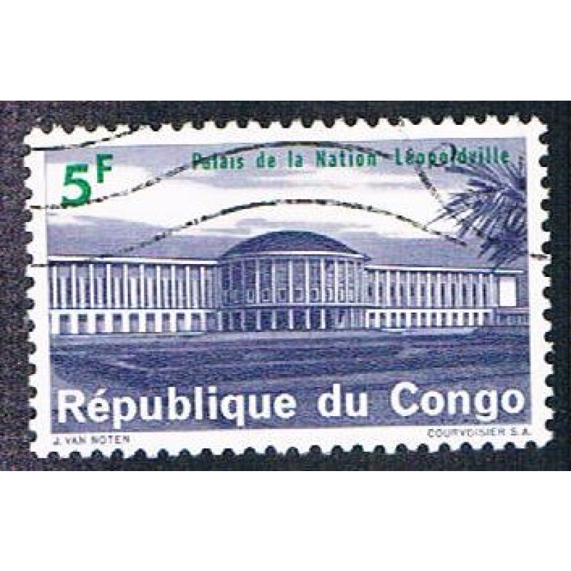 Congo DR 503 Used National Palace (BP3617)