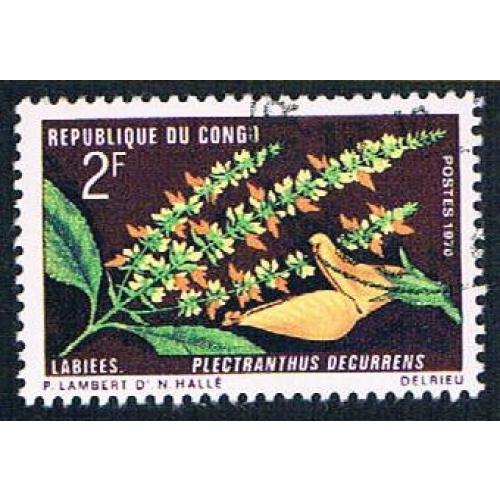 Congo PR 223 Used Flowers (BP3923)
