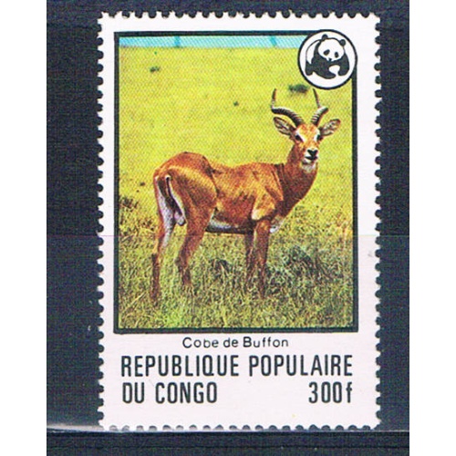 Congo PR 458 Unused Antelope 1978 CV 15.00 (MV0333)+