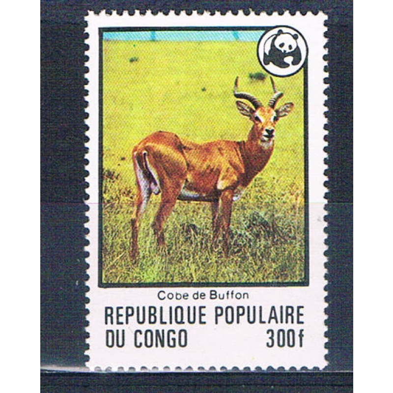 Congo PR 458 Unused Antelope 1978 CV 15.00 (MV0333)+