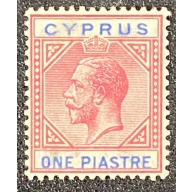 Cyprus Sc #76, Sg #89, KGV, MLH, VF