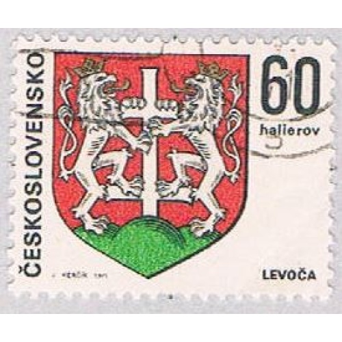 Czechoslovakia 1743 Used Arms Levoca 1971 (BP39106)
