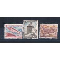 Czechoslovakia 836-38 Used set Designs 1957 CV 2.00 (HV0150)+