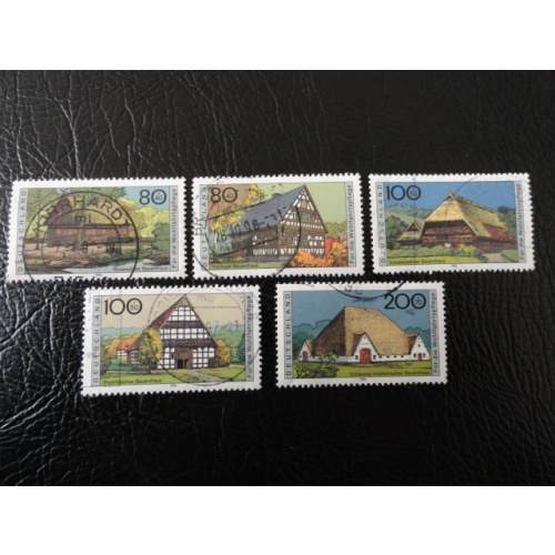 Scott # B802-6  Farmhouses 1996