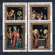 Dahomey C132-35 Used set Christmas 1970 CV 4.20 (MV0249)