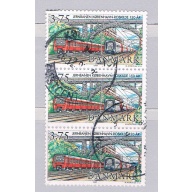 Denmark 1075 Used triple Train 1997 (D0202)