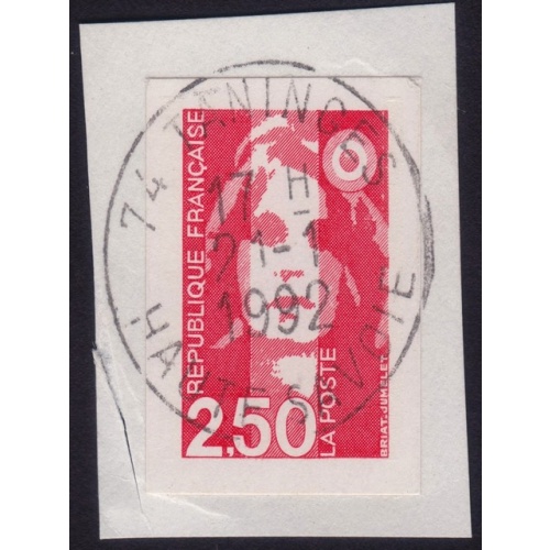 FRANCE Marianne(1990) 2F50 Sc#2203 USED on Piece @E1008