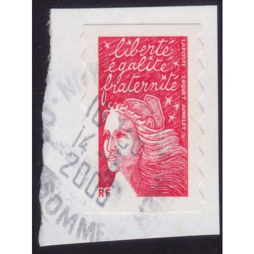 FRANCE Marianne(1997) NVI Sc#2835A USED on Piece @E1466