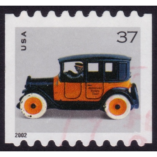 USA 2002 37c Toy Taxicab Sc#3641 USED @E2571
