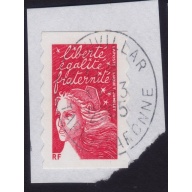FRANCE Marianne(1997) NVI Sc#2835A USED on Piece @E2957